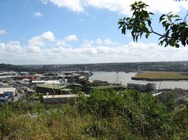 View from Upnor Road