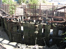 Lock Gates, Thames and Medway Canal