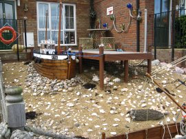 A nautical front garden