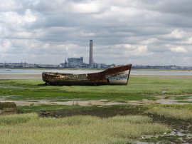 View over Rainham Creek