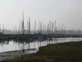 Boatyard, Oare Creek