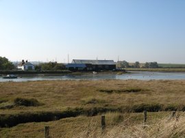 Confluence of the Faversham and Oare Creeks