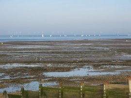 View over Whitstable Bay