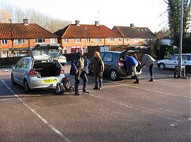 Setting off from Forest Row