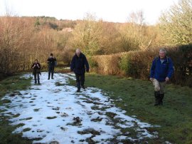 Heading up from Chuck Hatch Lane