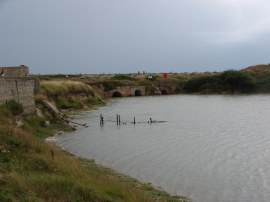 The mill race sluices