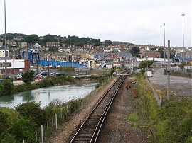View towards Newhaven