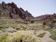 Path around the foot of Guajara