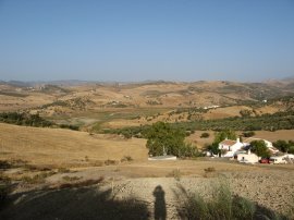 View over Lake Viñuela