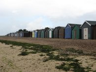 Beach huts, West Mersea