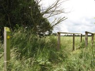 Footpath from East Mersea Road