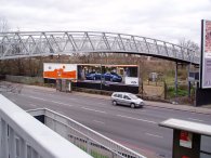 Crossing the A406