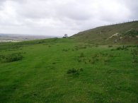 The cliff top path