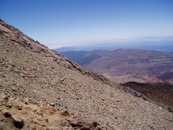 View along the Cumbre Dorsal