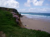 Watergate Bay, looking South