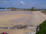 Fistral Bay and Towan Head