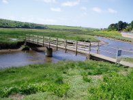 Footbridge over the Gannel