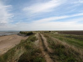 Sea Wall at Bradwell