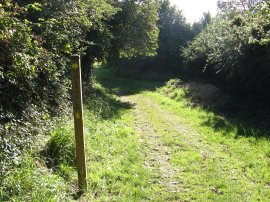 Footpath to Treamble