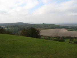 View along the Ridgeway