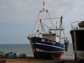 Fishing Boats, Hasting Beach