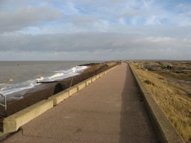 Northern Sea Wall, Reculver