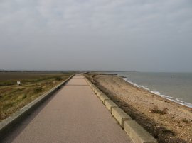 Sea Wall Path nr Birchington