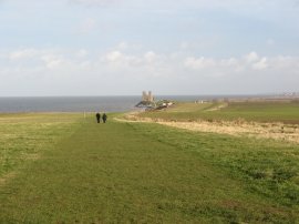 Heading towards Reculver