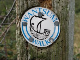 Wantsum Walk Waymark