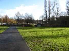 Looking toward Rheims Way