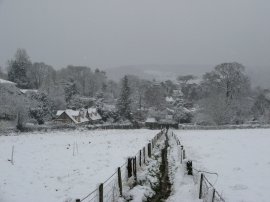 Approaching Westhumble