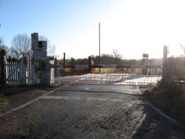 Level crossing nr Canterbury