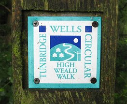 Tunbridge Wells Circular Walk Waymarker