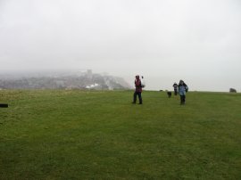 View over Eastbourne
