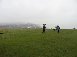 View over Eastbourne