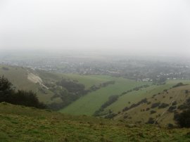 View over Tas Coombe