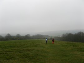 Approaching Jevington