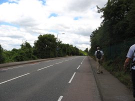 Heading into Gravesend