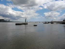 View down the Thames