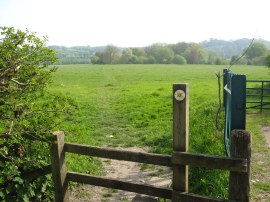 The start point of the Beeches Way