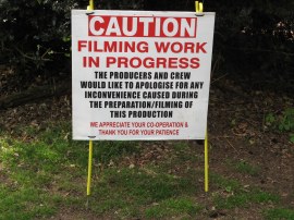 Caution Filming, a slightly different warning