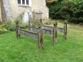 Wooden Grave Markers, Lee Old Church