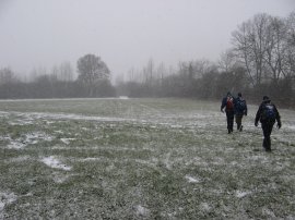 Approaching Cernes Farm