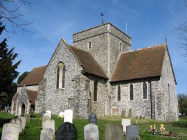 St. Augustine's church, Northbourne