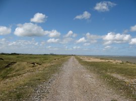 Heading towards the Sandwich Bay Estate