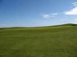 Crossing the Royal St Georges Golf course