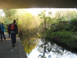 River Len by Wat Tyler Road