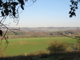 View over to the North Downs
