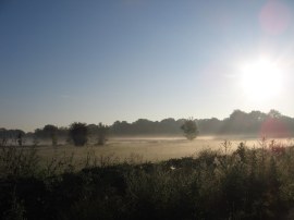 The start of the walk