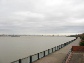 Approaching Thamesmead